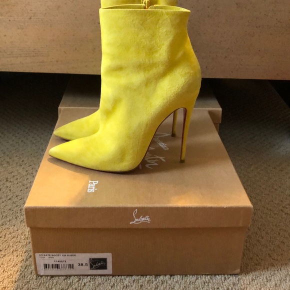 Christian Louboutin Shoes - Christian Louboutin so Kate 130 suede booty